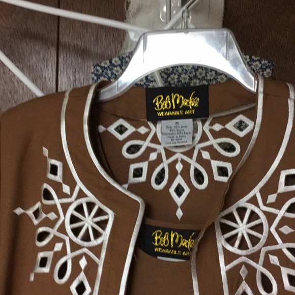 Bob Mackie Jacket/Tank and Dialogue Skirt - Picture 2 of 8